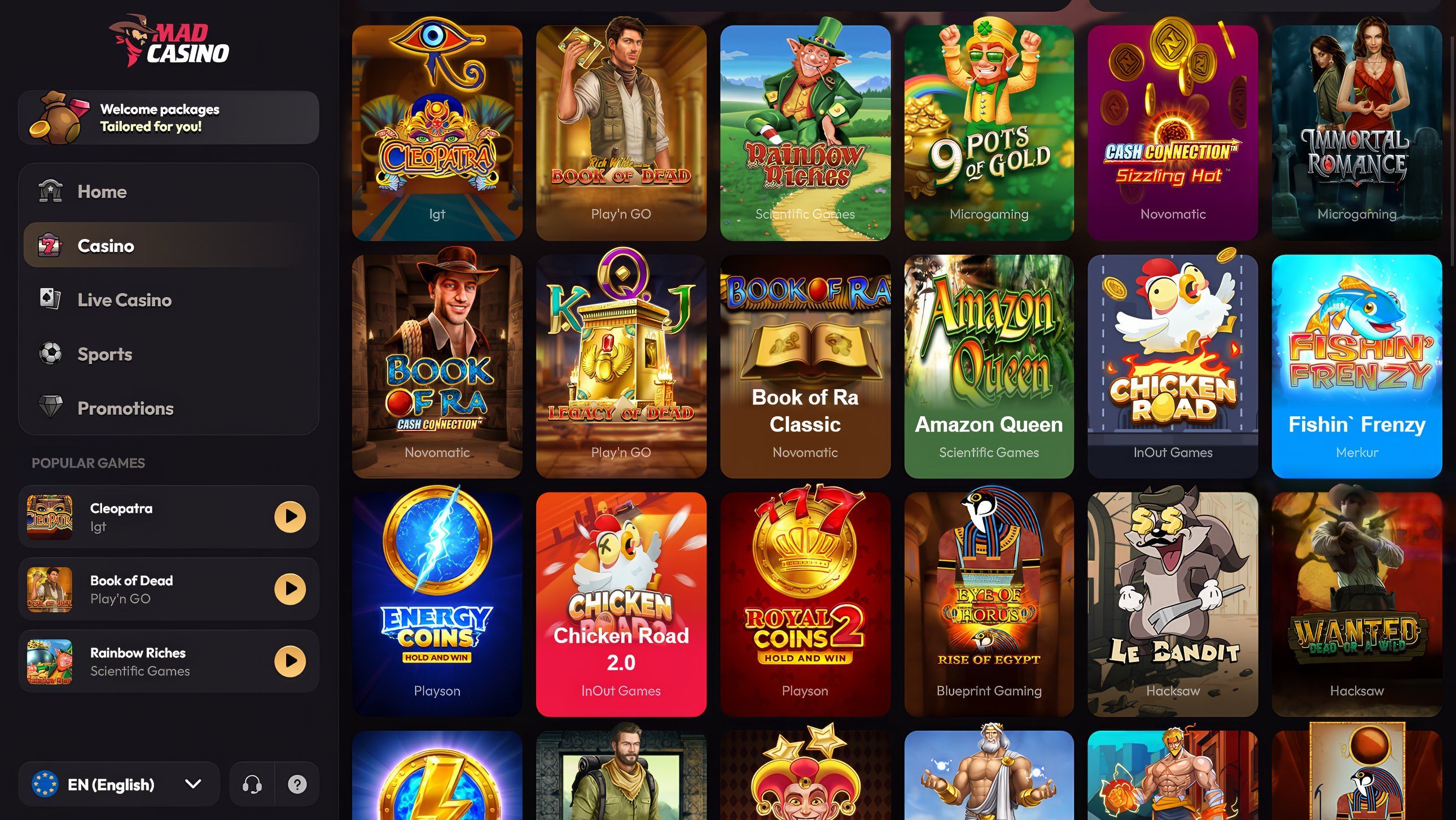 Mad Casino Slots